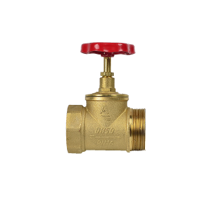 КПЛП 50-1 прямоточный (муфта-цапка) клапан пожарный латунный