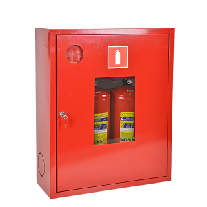 ШПО-113 НОК ПУЛЬС правый шкаф для огнетушителя (навесной, открытый, красный)