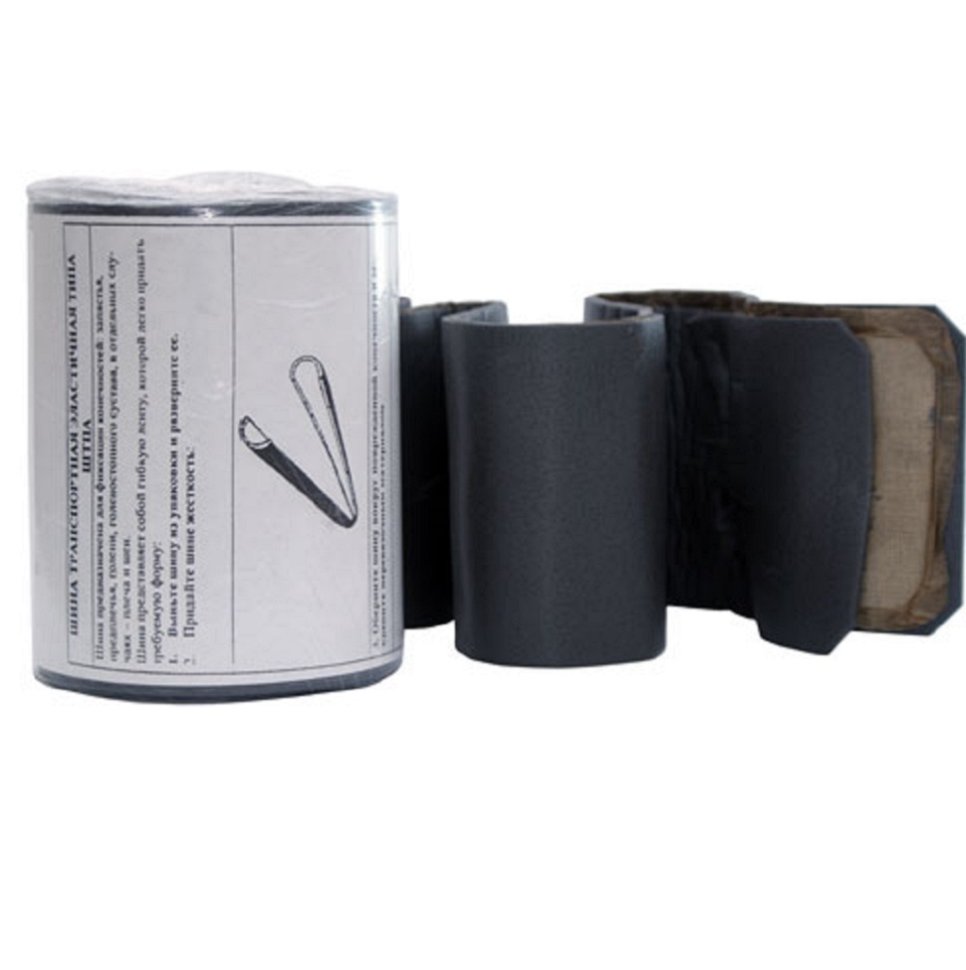 Шина эластичная полимерно-алюминиевая универсальная взрослая (900х120 мм)