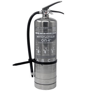 ОП-4(з)-ABCE нержавеющая сталь Бонус-Вита огнетушитель порошковый интерьерный (сувенирная серия)