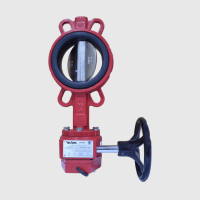 DF DN:80 затвор дисковый межфланцевый с редуктором модель (VikArm) DF DN:80 затвор дисковый межфланцевый с редуктором модель (VikArm)