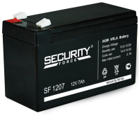 Security Force SF 1207 (12В 7Ач) 151х65х102 мм Аккумуляторная батарея Security Force SF 1207 (12В 7Ач) 151х65х102 мм Аккумуляторная батарея