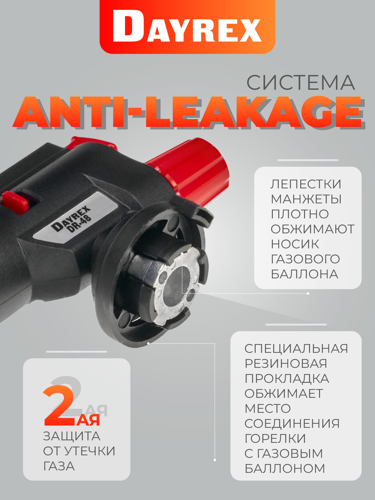 DAYREX-48 1/10/50 газовая горелка