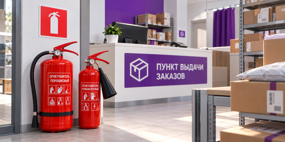 Какой огнетушитель выбрать для ПВЗ: полное руководство по оснащению пункта выдачи заказов