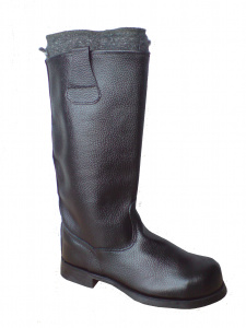 Сапоги пожарного специальные кожаные