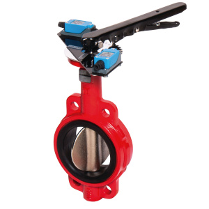 Machaon BFV-01/W Dу 150 PN 16 затвор дисковый с ручным приводом с двумя концевыми включателями