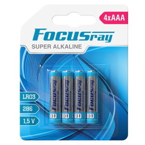FOCUSray LR03/BL4 Super Alkaline 1/12/144 батарейка