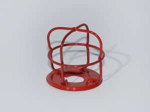 Решетка защитная спринклерная (без замка) красная