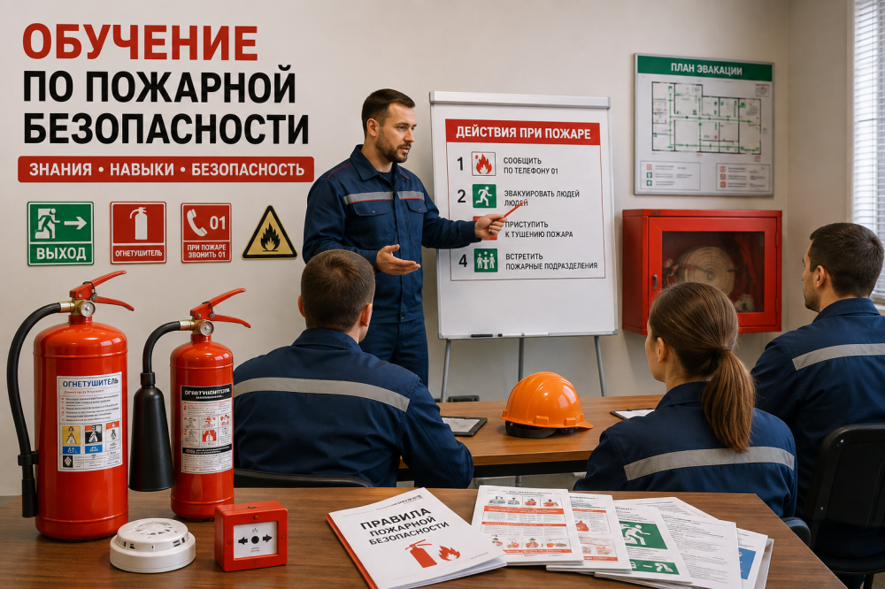 Кто проходит обучение по пожарной безопасности: полное руководство для работодателя и работника