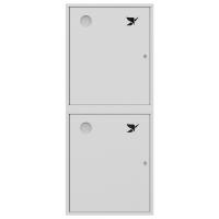 ШП-К-О-Пульс-320 НЗБ левый шкаф пожарный с почтовым замком (навесной, закрытый, белый)