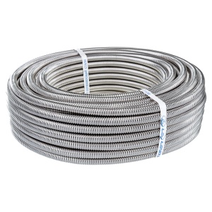 Труба гофрированная GF 15A 1/2", нержавеющая неотожженная, 50 м, Lavita 