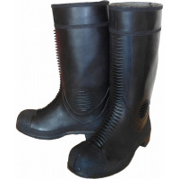 Сапоги специальные термостойкие резиновые для пожарных с металлическим подноском Сапоги специальные термостойкие резиновые для пожарных с металлическим подноском