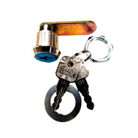 Замок для пожарного шкафа (почтового типа) цельно металлический