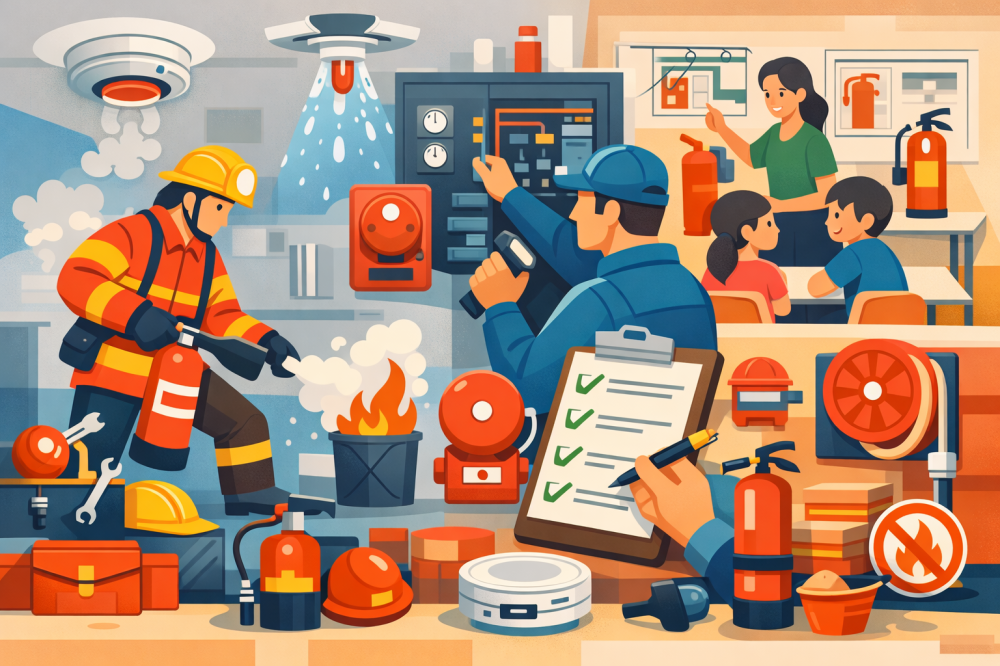 Профилактика пожаров: определение, задачи и роль в системе пожарной безопасности