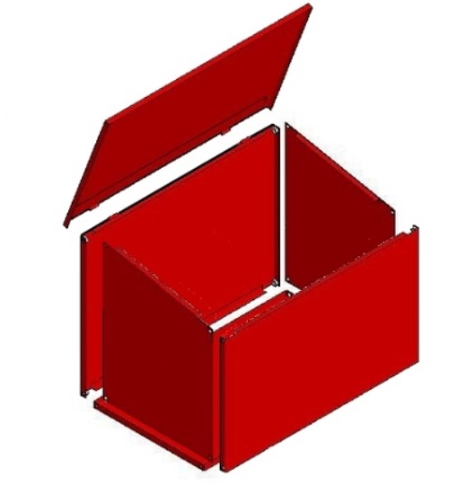 Ящик для песка сборно-разборный (1 м3)