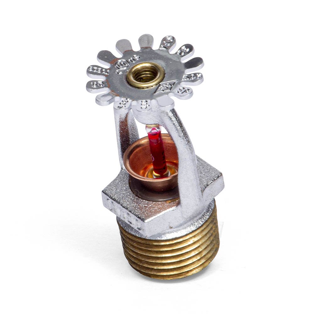 TYCO TY323 68⁰С К=80 1/2" хром спринклер розеткой вниз бронза быстродействующий (3 мм)