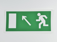 Знак E06 Направление к выходу налево вверх, 300х150