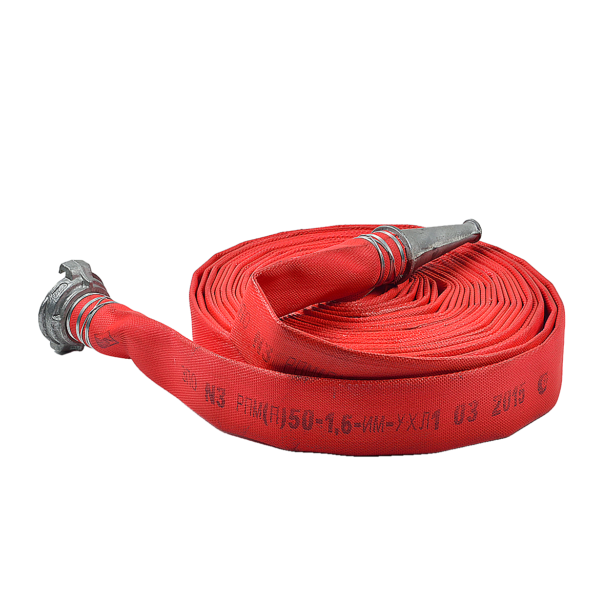 РПМ(П)-50-1,6-ИМ-УХЛ1 с головкой и стволом (20±1м) "ЗПО №3" рукав пожарный напорный