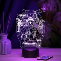 Подарок пожарному (Светильник j483) Подарок пожарному (Светильник j483)