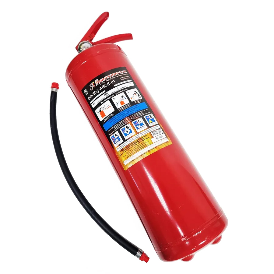 ОП-5(з)-ABCE (ЗПУ латунь) Ярпожинвест огнетушитель порошковый