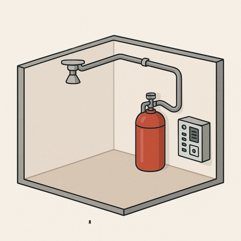 Системы автоматического порошкового пожаротушения: выбор, особенности монтажа и запуска