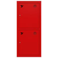 ШП-К-Пульс-320-21 ВЗК правый шкаф пожарный с почтовыми замками (встроенный, закрытый, красный)