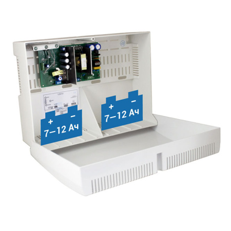 Скат-1200 И7 12В, 4,5А, в режиме резерва до 6А, отсек под АКБ 1штх12В, 12Ач источник питания
