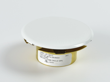 Крышка для скрытого горизонтального спринклера Viking Mirage (74⁰С, белая)