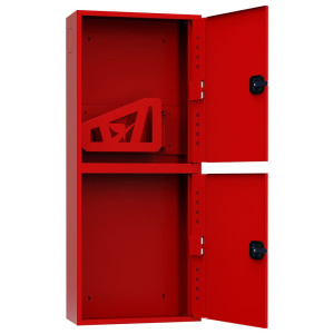 ШП-К-О-Пульс-320 НЗК/ВЗК (У) универсальный шкаф пожарный с ручкой-замком (закрытый, красный)