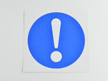 Знак M11 Общий предписывающий знак, 200х200 Знак M11 Общий предписывающий знак, 200х200