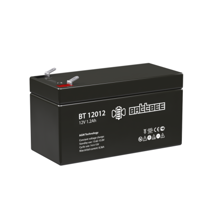 BT 12012 (12В 1,2Ач) 97х43х58 мм Аккумуляторная батарея