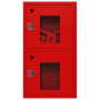 ШП-К-О-Пульс-320-12 ВОК ЕВРО правый шкаф пожарный с евроручками (встроенный, открытый, красный)