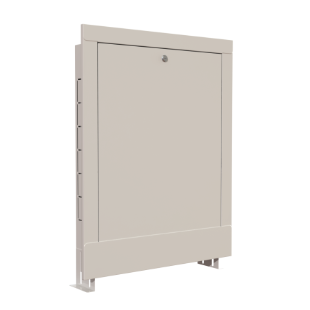Шкаф коллекторный встроенный 450х648х120 белый