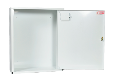 ШПО-112 НЗБ правый шкаф для огнетушителя (навесной, закрытый, белый)