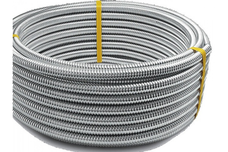 SS304 Stahlmann 20A труба гофрированная из нержавеющей стали неотожженная бухта 30 м