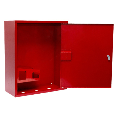 ШП-К-310 НЗК (У) универсальный шкаф пожарный с почтовым замком (навесной, закрытый, красный)