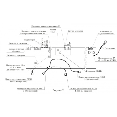 ИВЭПР 12/2 RS-R3 2х7 БР источник вторичного электропитания резервированный адресный