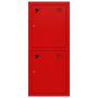 ШП-К-Пульс-320-21 ВЗК правый шкаф пожарный с почтовыми замками (встроенный, закрытый, красный)