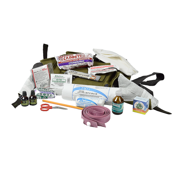 Сумка санитарная для первой помощи подразделениям сил ГО (приказ №61н, укомплектованная)