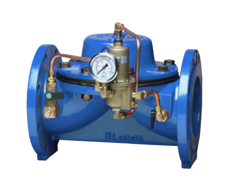 ГРАНРЕГ КАТ11/03-01-170,0-01-01-080-16-16,0-Ф/Ф клапан перепускной Ду80 Ру16