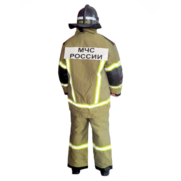 БОП комплект размер 1 (48-50) рост 2 (182-188) горчичный 2025г боевая одежда пожарного