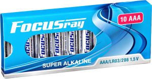 FOCUSray LR03/BOX10 Super Alkaline 1/24/48 батарейка