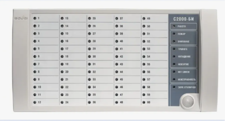 С 2000-БИ 2хRS485 блок индикации С 2000-БИ 2хRS485 блок индикации