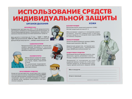 Комплект плакатов 'Уголок гражданской защиты' (А3)