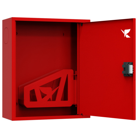 ШП-К-Пульс-310 НЗК ЕВРО правый Шкаф пожарный с евроручкой (навесной, закрытый, красный)