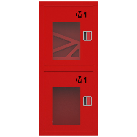 ШП-К-О-003 "Т" ВОК М01 ЕВРО левый шкаф пожарный с евроручкками (встроенный, открытый, красный) ШП-К-О-003 "Т" ВОК М01 ЕВРО левый шкаф пожарный с евроручкками (встроенный, открытый, красный)