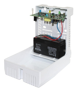 Скат-1200С 12В, 1А, в режиме резерва до 1,5А, отсек под АКБ 1штх12В источник питания