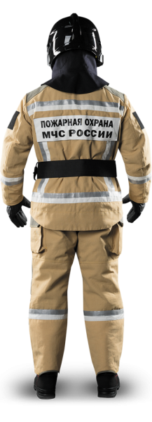 БОП тип У вид Т, категория 1-а, модель БОП-4 (муж.104-108, 182/188, жёлтый) боевая одежда пожарного