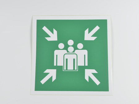 Знак E21 Пункт (место) сбора, 200х200