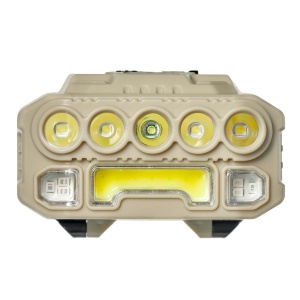 FOCUSray 1334 акку 18650 1200мАН, 200 люмен, цифровой дисплей, сенсор, USB кабель 1/160 фонарь налобный